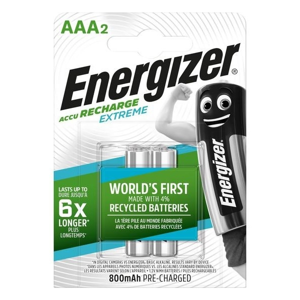 Energizer Akku Extreme Micro (AAA) 800mAh 2 Stück