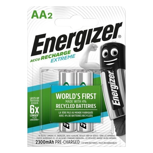 Energizer Akku Extreme Mignon (AA) 2300mAh 2 Stück