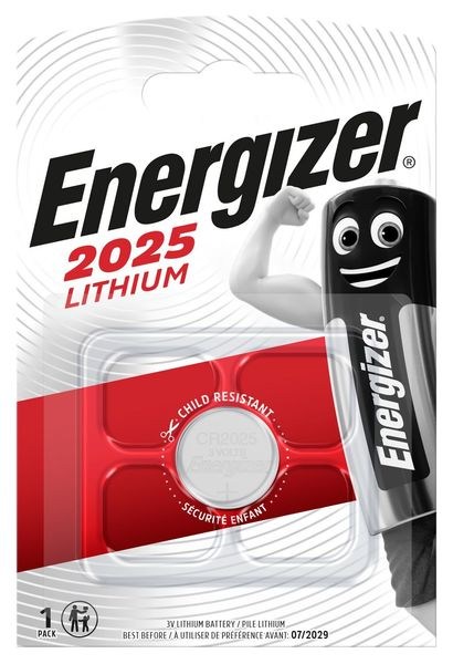 Energizer Batterie Knopfzelle (CR2025) 10 Stück