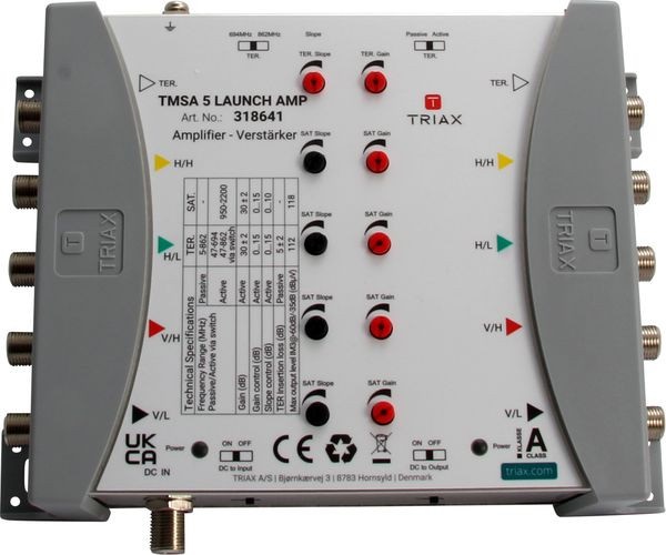 Triax TMSA 5 LAUNCH AMP Kopf-Verstärker für TMS/CKR 5x 318641