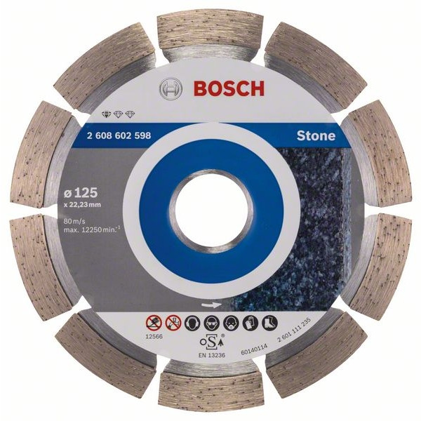 Bosch 2608602598 Diamanttrennscheibe 125x22,23mm