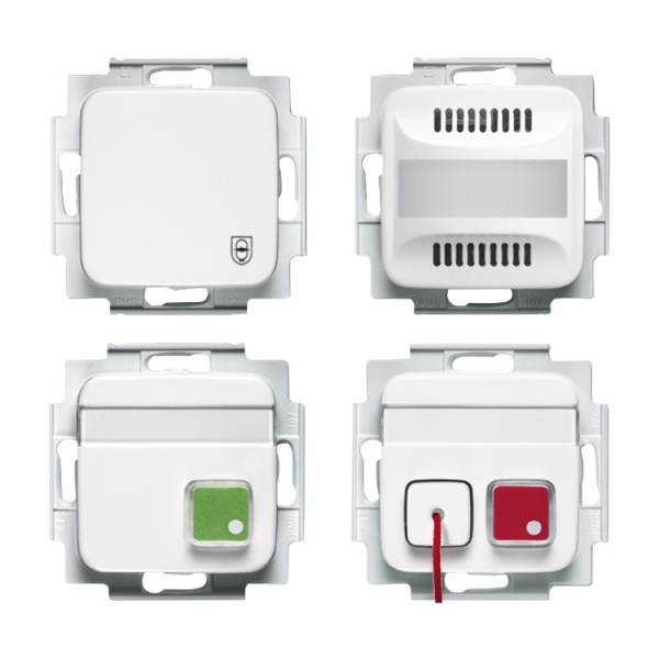 Busch-Jaeger 1510 UC-214-101 Ruf-Set für Behinderten-WC Nach DIN VDE 0834 alpinweiß 2CKA001582A0422