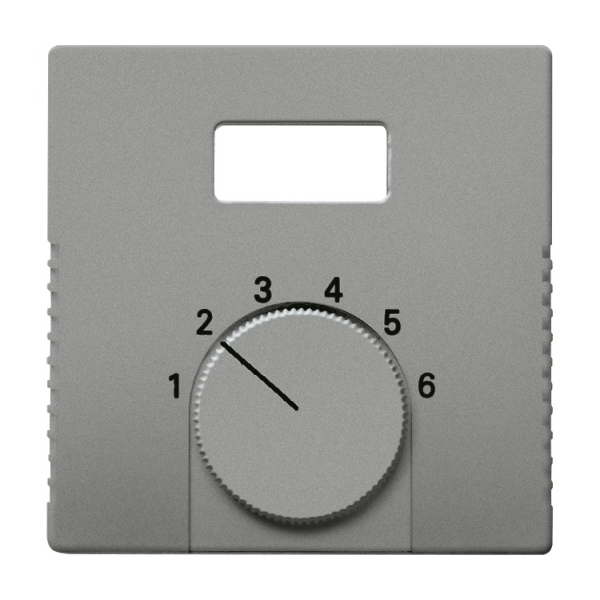 Busch-Jaeger 1794 TA-803 Zentralscheibe für Raumtemperaturregler graumetallic 2CKA001710A3849