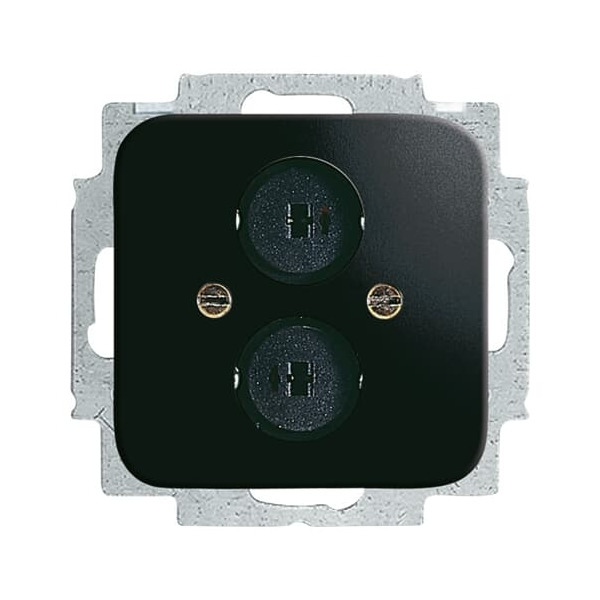 Busch-Jaeger 2147 U-215 Zentralscheibe mit Tragring schwarz matt 2CKA001723A0170