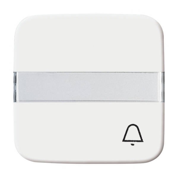 Busch-Jaeger 2506 N/KI-214 Wippe mit Beschriftungsfeld alpinweiß 2CKA001731A0538