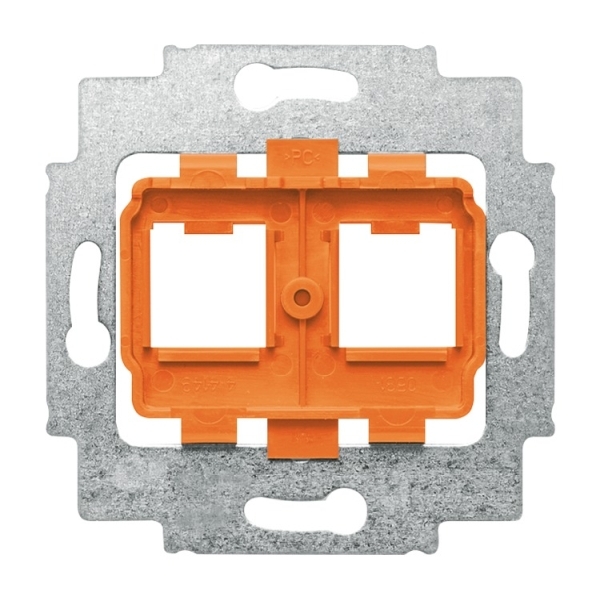 Busch-Jaeger 1819 Tragring mit orangenem Sockel 2CKA001753A8056