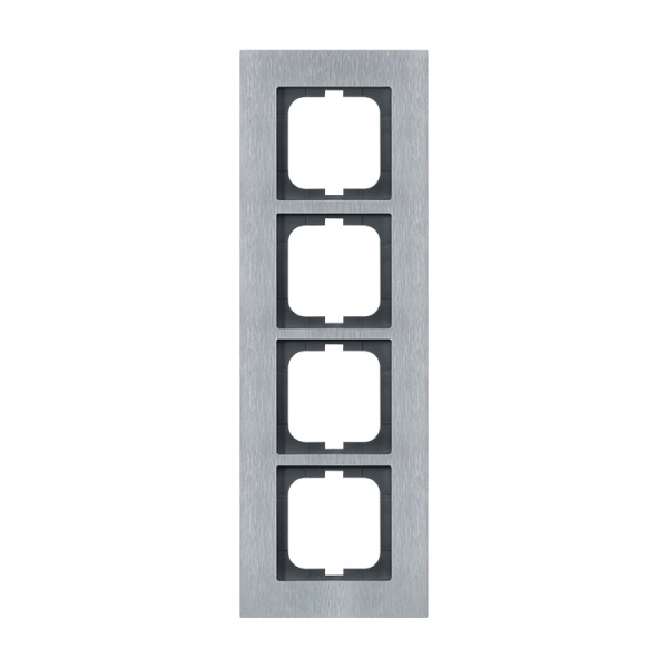 Busch-Jaeger 1724-860 Rahmen 4-fach edelstahl 2CKA001754A4257