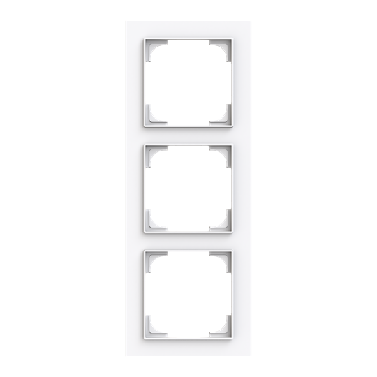 Busch-Jaeger 1723-44G Busch-art linear® Abdeckrahmen 3-fach 2CKA001754A4853