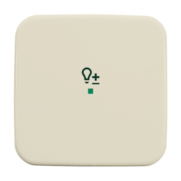 Busch-Jaeger 6234-10-212 Wippe 1-fach mit Symbol 'Dimmer' cremeweiß 2CKA006220A0085