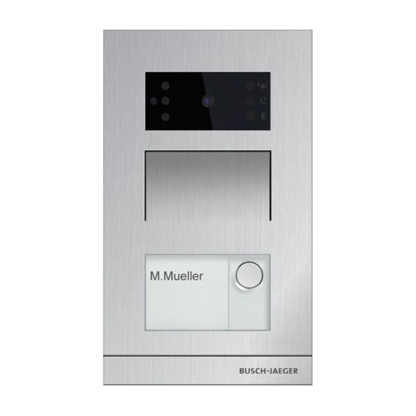 Busch-Jaeger H81313P1-A-03 Mini-Außenstation Busch-Welcome® IP Aufputz eine Klingeltaste 2TMA130010A0003