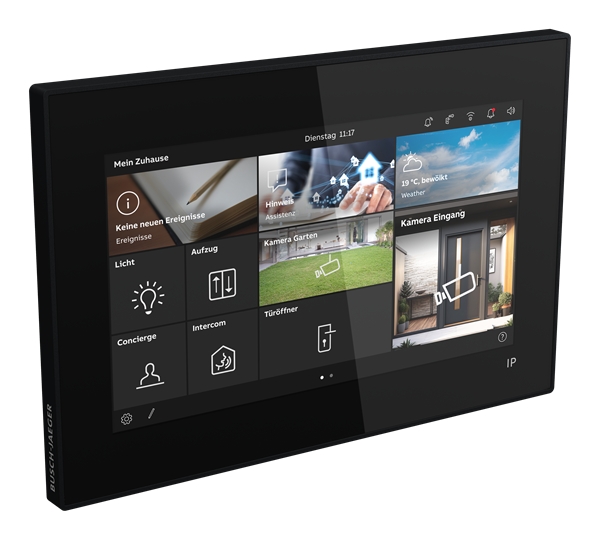 Busch-Jaeger H8249-1B-03 IP Touch Lite 7", LAN + Wi-Fi, schwarz