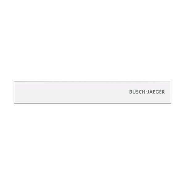 Busch-Jaeger 51381EP-W-03 Abschlussleiste Gr. 1/x weiß 2TMA130160W0009
