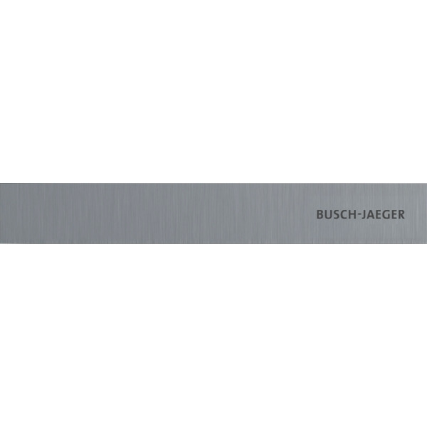 Busch-Jaeger 51381EP-A-03 Abschlussleiste Gr. 1/x aluminium 2TMA200160A0037