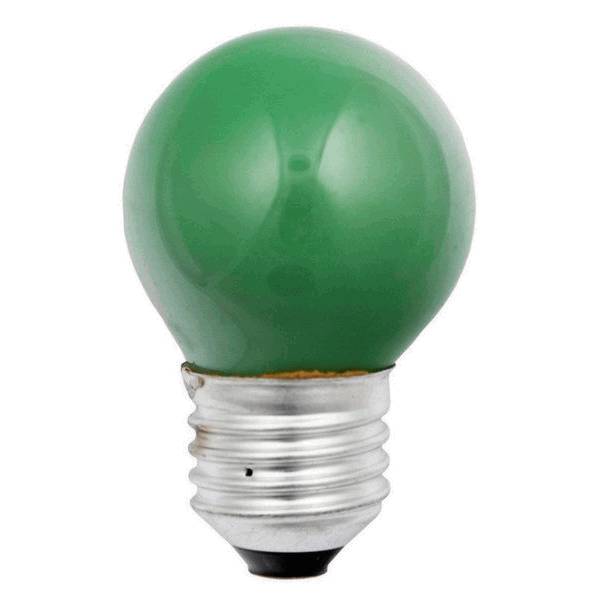 Scharnberger + Hasenbein 40276 farbige Glühlampe E27 Tropfen 25 Watt grün