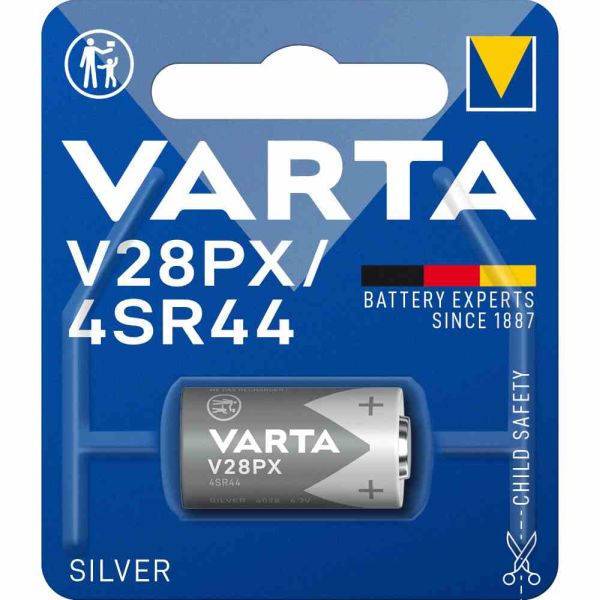 Varta V 28 PX Batterie Electronics 6,2V/145mAh/Silber