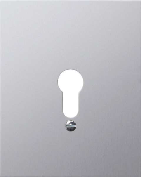 Gira 009830 Metallabd. o.Symbole WG AP Aluminium