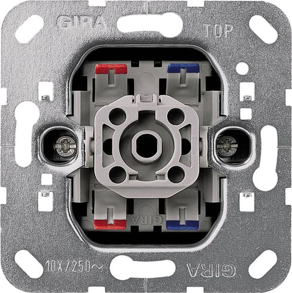 Gira 011200 Einsatz Wipp-Kontrollschalter 10AX 250V mit Glimmlampenelement 230V Ausschalter 2-polig