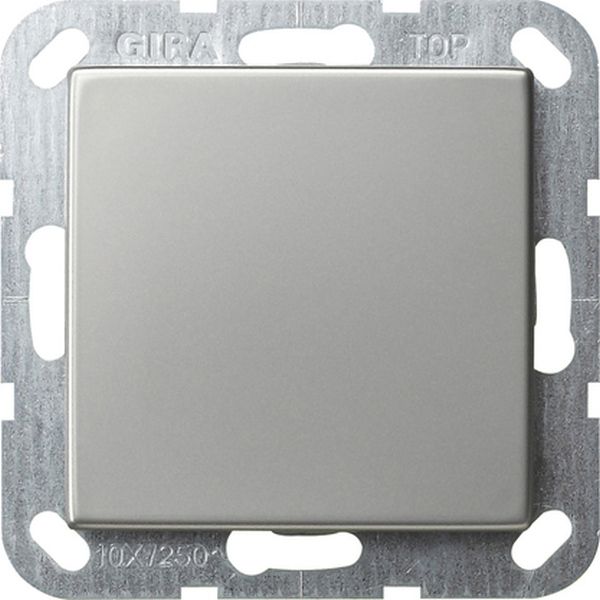 **Gira 0126600 Tastschalter 10AX 250V mit Wippe Universal-Aus-Wechselschalter Edelstahl