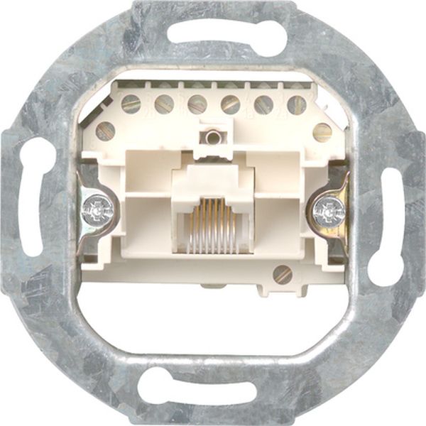 Gira 017900 Einsatz UAE IAE (ISDN)-Anschlussdose Cat. 3 1-fach 1x8-polig Schraubklemmen