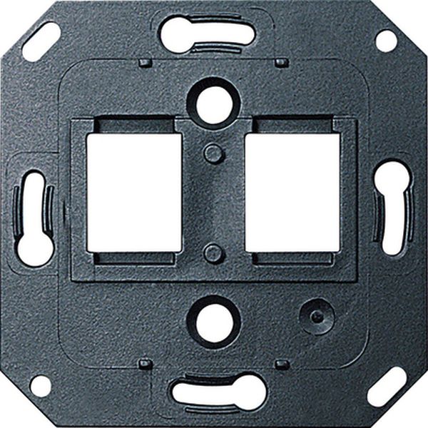 Gira 019400 Tragring Modular Jack 2-fach zur Aufnahme von Modular Jacks Lucent (AT+T)