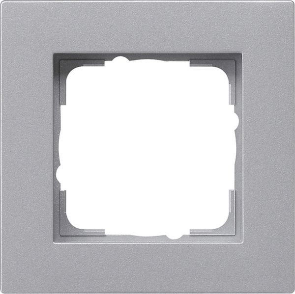 Gira 0211255 Abdeckrahmen 1f flach Gira E2 F Alu