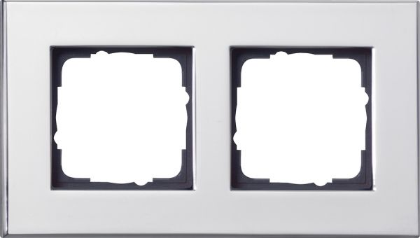 Gira 021210 Abdeckrahmen 2f Gira Esprit Chrom