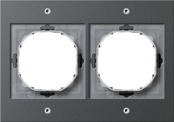 Gira 021267 Abdeckrahmen 2f Gira TX_44 (WG UP) Anthrazit