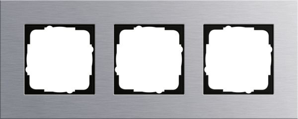 Gira 021317 Abdeckrahmen 3f Gira Esprit Aluminium