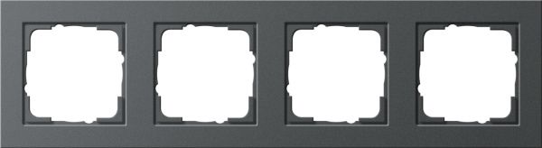 Gira 021423 Abdeckrahmen 4f Gira E2 Anthrazit