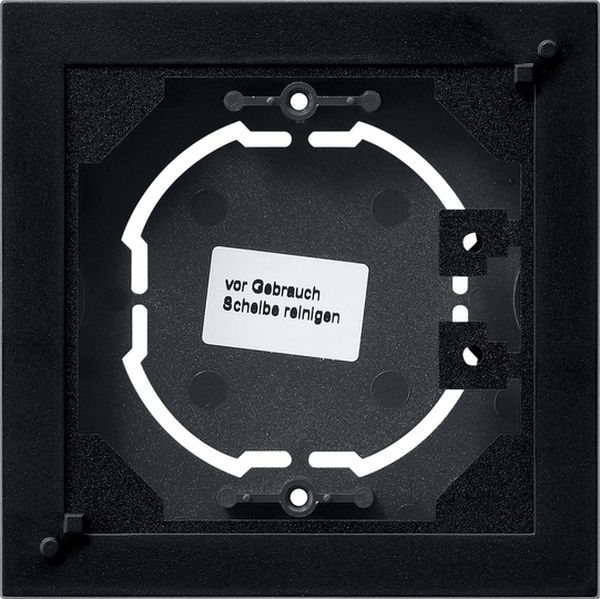 Gira 0219005 AP-Gehäuse 1f flach System 55 Schwarz m