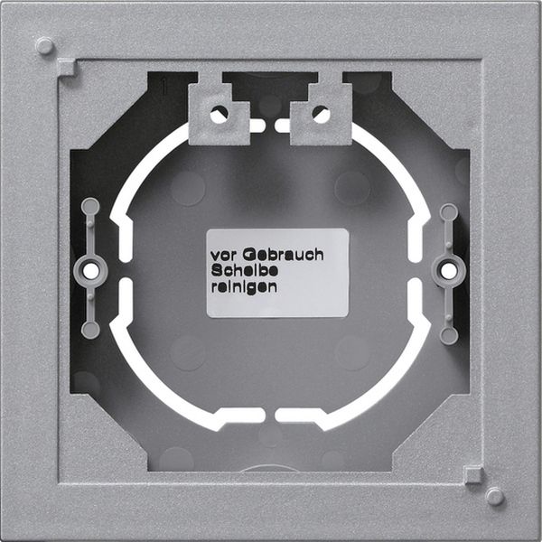 Gira 021926 AP-Gehäuse 1f flach System 55 F Alu
