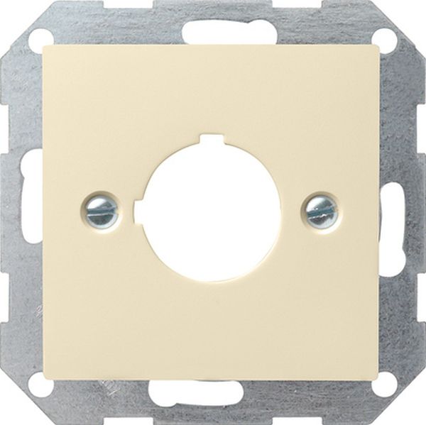 Gira 027201 Abd. Tragring Geräte Ø 22,5 mm System 55 Cremeweiß
