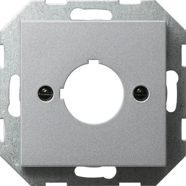 Gira 027226 Abd. Tragring Geräte Ø 22,5 mm System 55 F Alu
