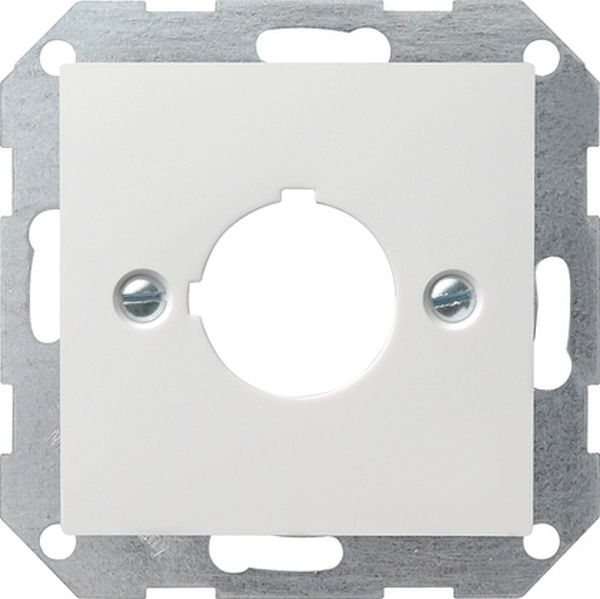 Gira 027227 Abd. Tragring Geräte Ø 22,5 mm System 55 Reinweiß m