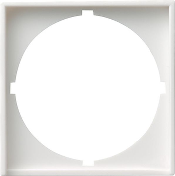 Gira 028103 Adapterrahmen rund 50 x 50 mm System 55 Reinweiß