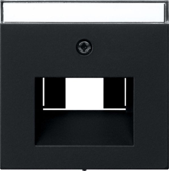 Gira 0284005 Abd. BSF UAE/IAE + Netzwerk System 55 Schwarz m