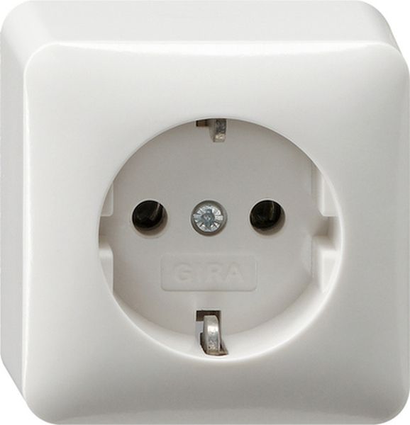 **Gira 044013 Schuko-Steckdose 16A 250V Reinweiß