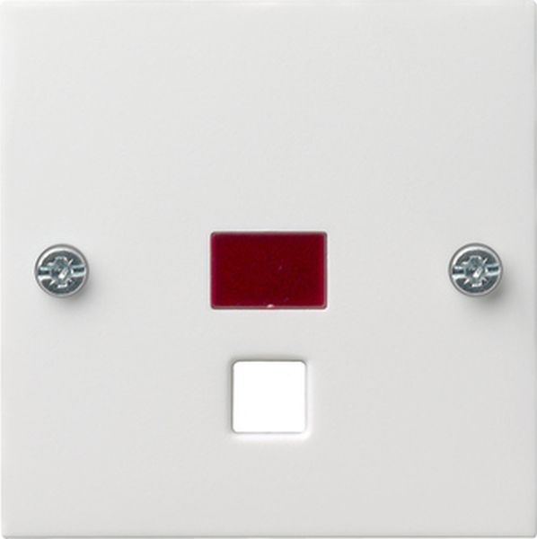 Gira 063803 Abd. Kontrollf. groß Zugschalter/-taster System 55 Reinweiß