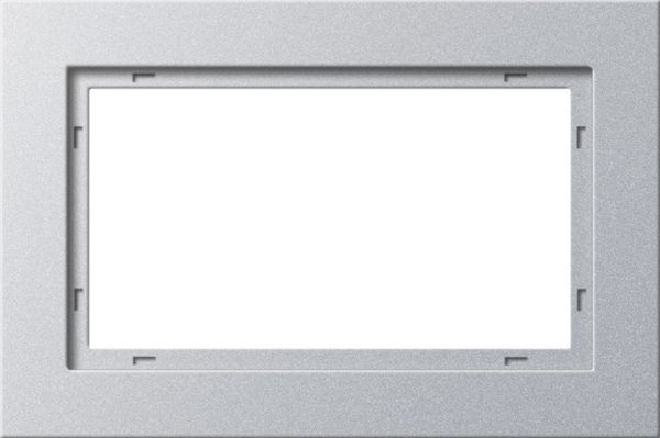 Gira 100125 Abdeckrahmen 1,5f Gira E2 F Alu