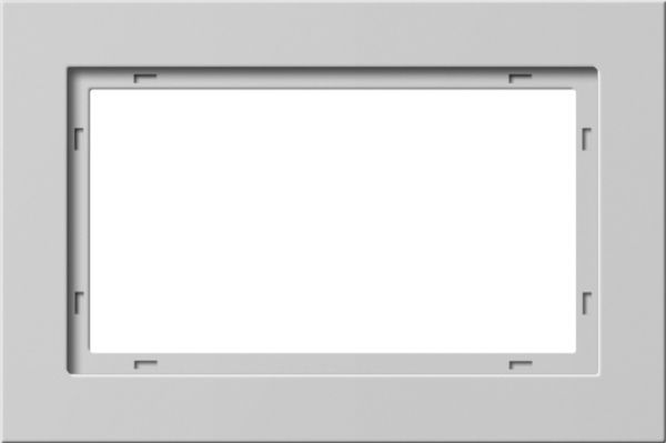 Gira 100137 Abdeckrahmen 1,5f Gira E2 Grau m