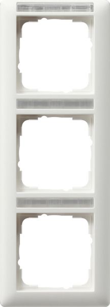 Gira 110327 Abdeckrahmen 3f senkr. BSF Standard 55 Reinweiß m