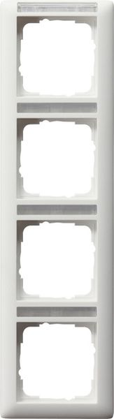 Gira 111427 Abdeckrahmen 4f senkr. BSF Standard 55 Reinweiß m