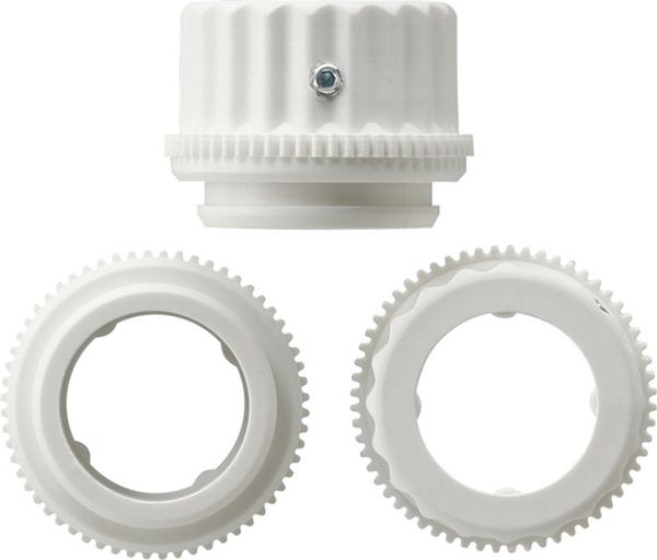 Gira 112600 Ventiladapter für Thermische Stellantriebe 24V / 230V Adapter für Danfoss RA