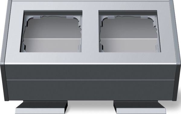 Gira 119226 Profil 2f Befestig.winkel Profil 55 Aluminium