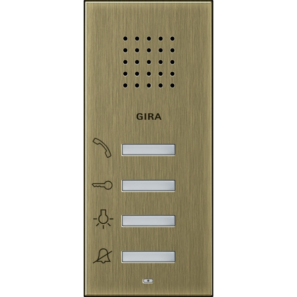 Gira 1250603 Wohnungsstation AP System 55 Bronze