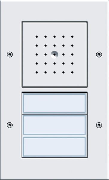 Gira 126766 Türstation AP 3-fach Reinweiß