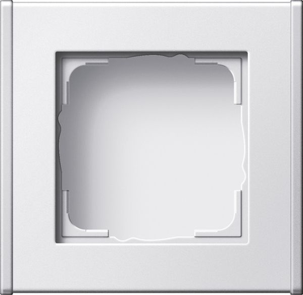 Gira 136127 Profil 1f senkr. + waager. Profil 55 Alum.Reinweiß(lack.)