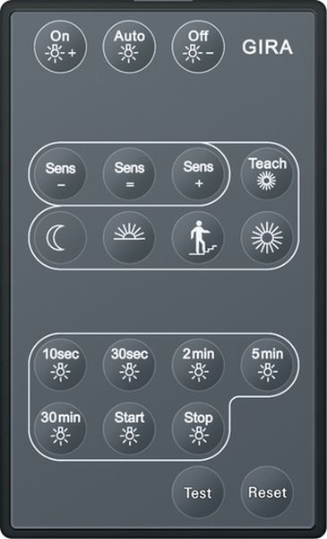 Gira 211500 IR-Fernbedienung PIR KNX