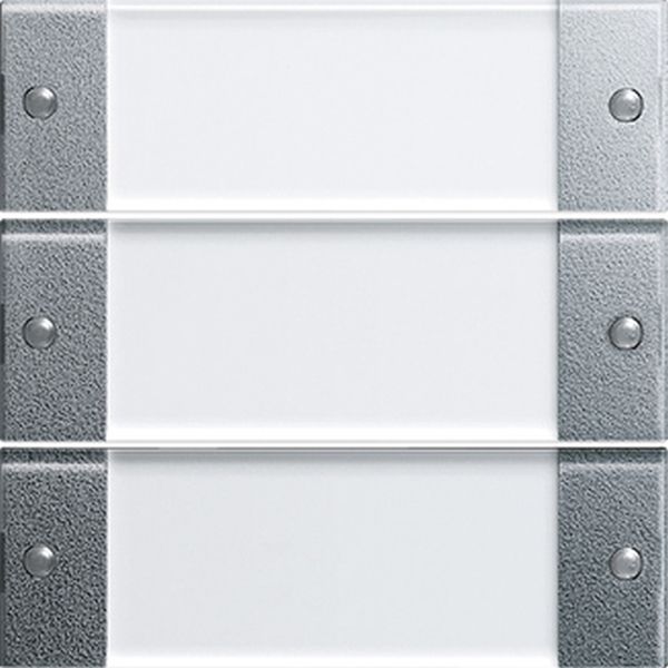 Gira 213326 Wippenset 3f BSF System 55 Klar/F Alu
