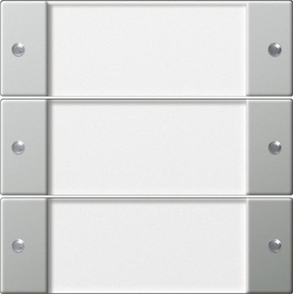 Gira 2133600 Wippenset 3f BSF System 55 Klar/Edelstahl